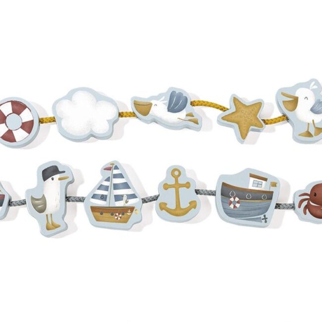 Figuras de madera para enlazar Mar Little Dutch - Imagen 2