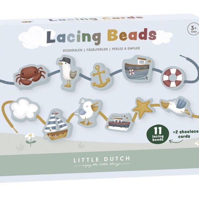 Figuras de madera para enlazar Mar Little Dutch