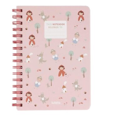 Libreta escolar de Tutete Little red