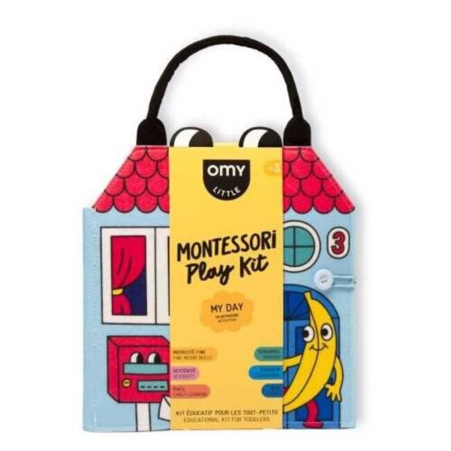 Libro de actividades inspiración Montessori de Omy