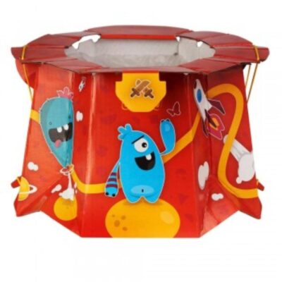 Orinal portátil desechable Tron rojo