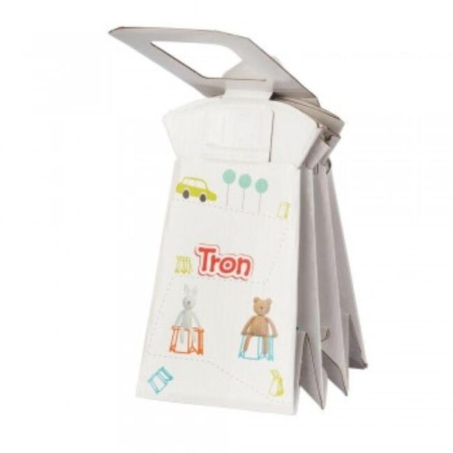 Orinal portátil desechable Tron blanco - Imagen 2