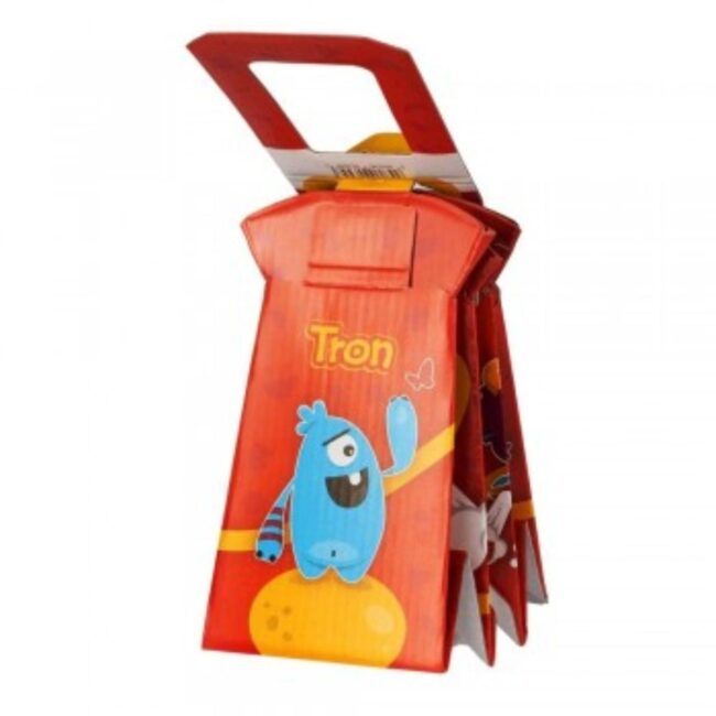 Orinal portátil desechable Tron rojo - Imagen 2