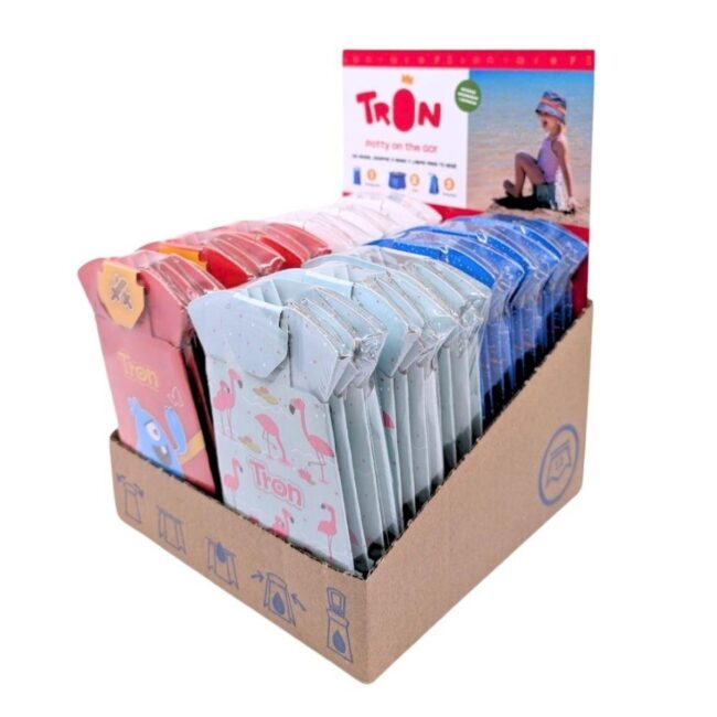 Orinal portátil desechable Tron mint - Imagen 6