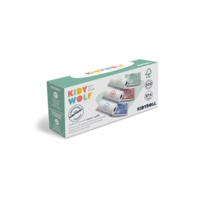 Papel térmico (5 rollos) de 3 colores para cámaras de fotos Kidyprint de Kidywolf