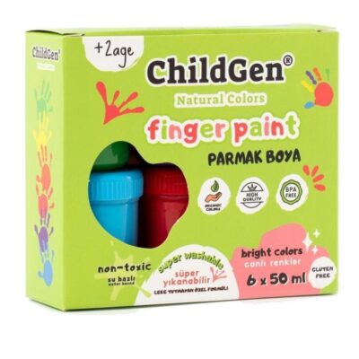 Pintura de dedos natural de Childgen