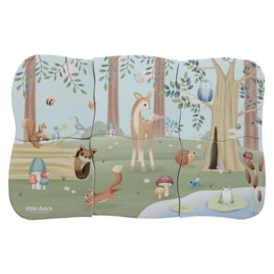 Puzle de baño Forest Friends de Little Dutch