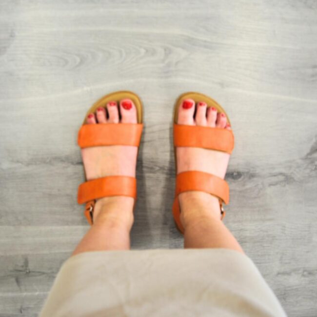 Sandalias Papaya de Babylobitos - Imagen 4