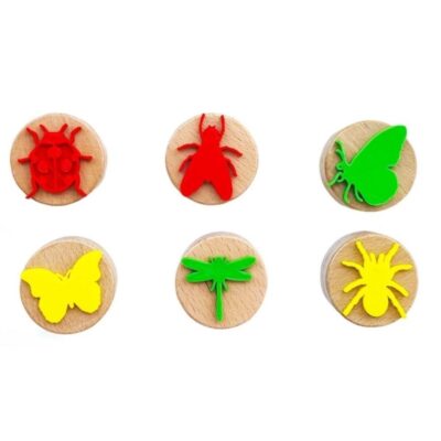 Sellos de madera de insectos de ChildGen