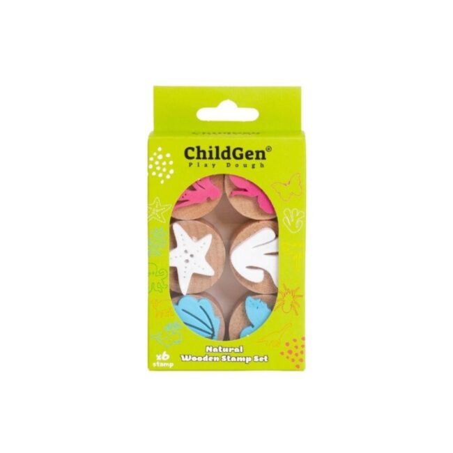 Sellos de madera de sirena de ChildGen - Imagen 4