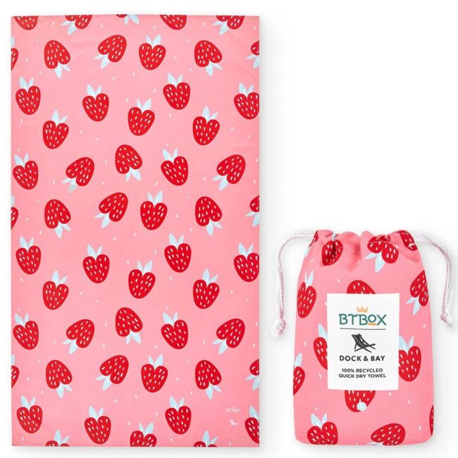 Toalla L Dock&Bay fresas