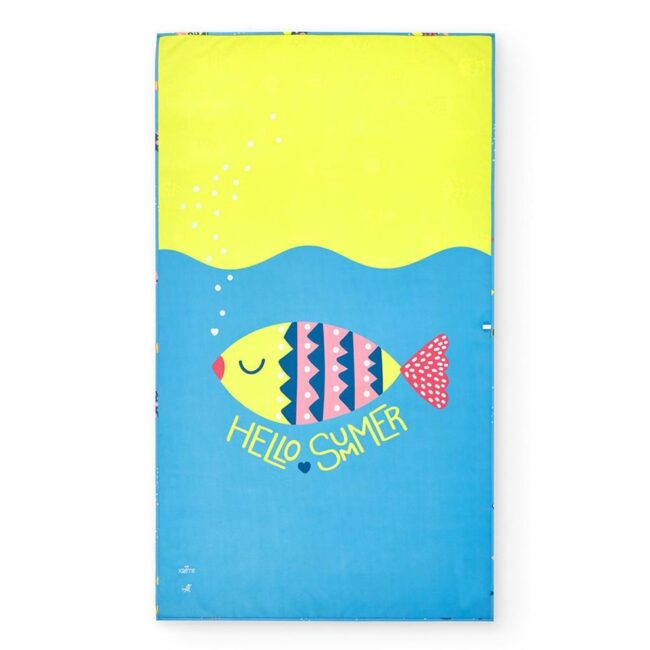 Toalla L Dock&Bay peces - Imagen 2