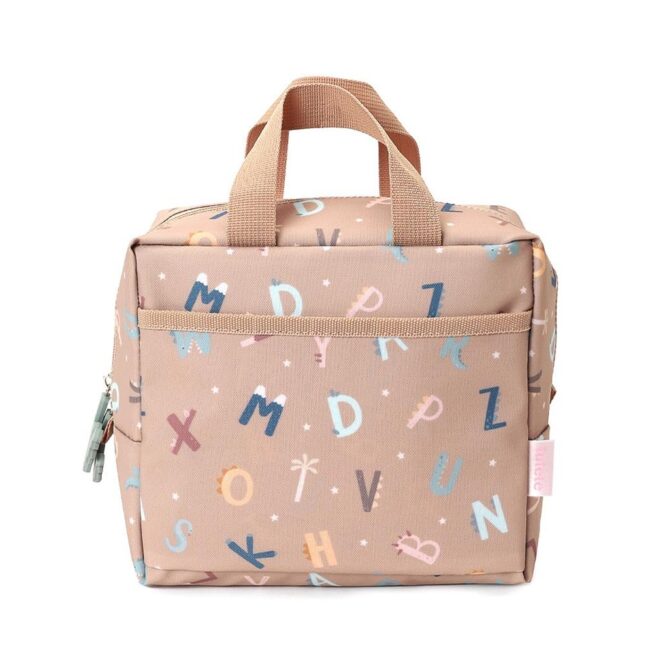 Bolsa de merienda térmica Tutete Funny letters