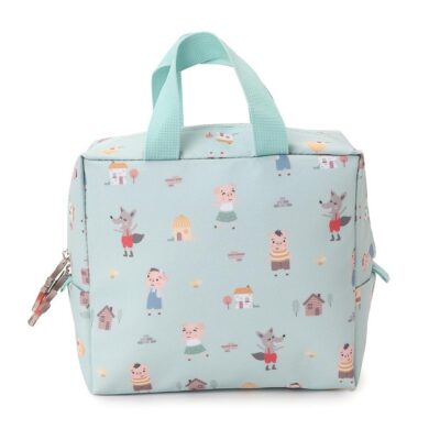 Bolsa de merienda térmica Tutete The three little pigs