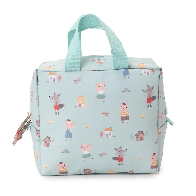 Bolsa de merienda térmica Tutete The three little pigs