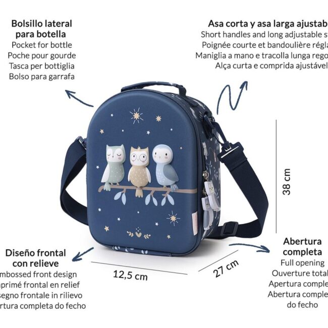 Bolsa de merienda térmica 3D de Tutete Magical Forest - Imagen 2