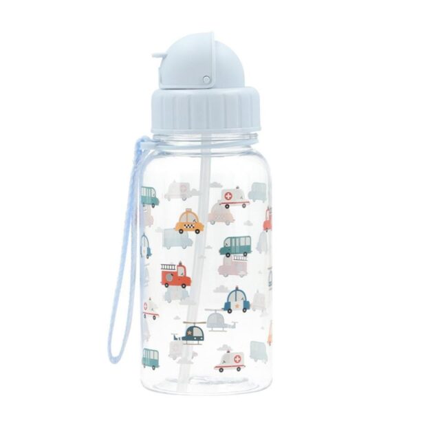 Botella de plástico Tutete City cars