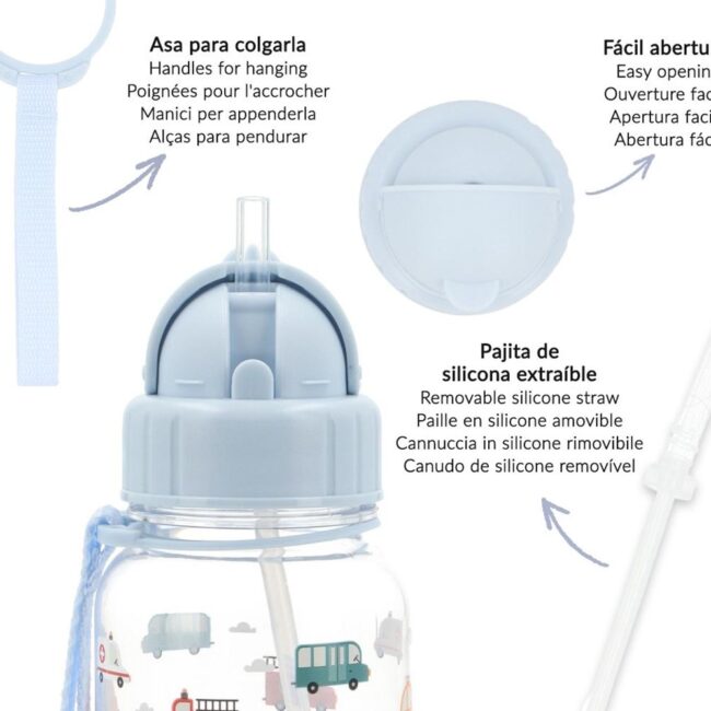 Botella de plástico Tutete City cars - Imagen 4