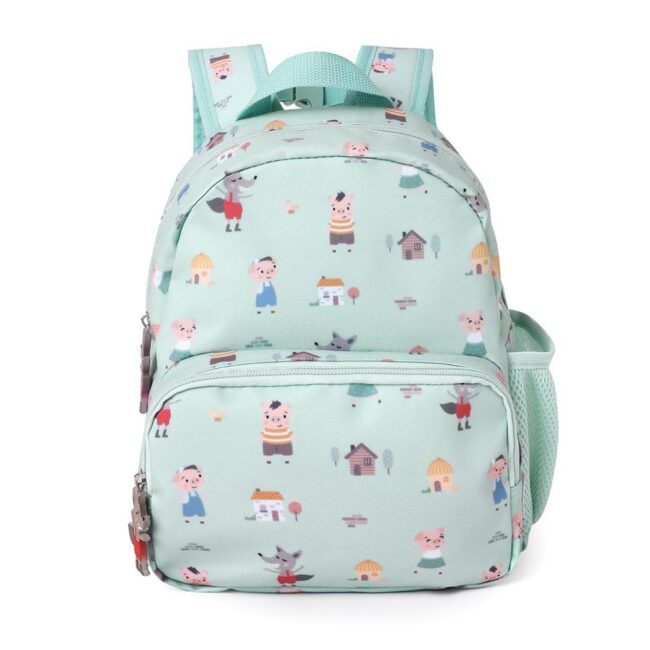 Mochila infantil de Tutete The three little pigs