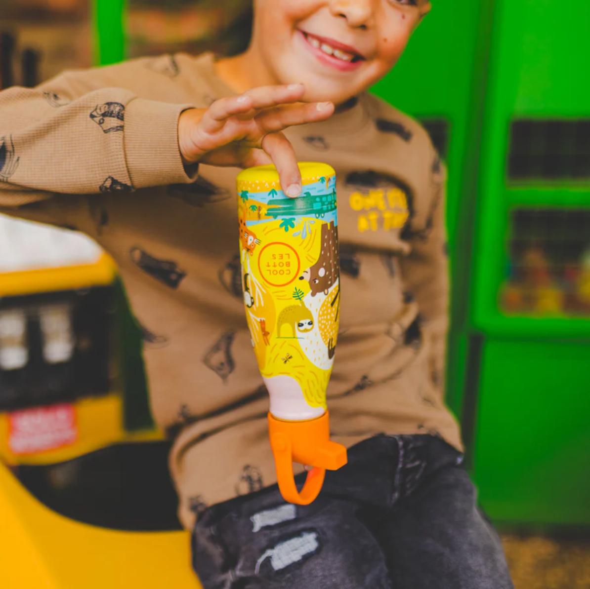 Botella térmica de Cool Bottles de 260ml Jungle park - Imagen 5