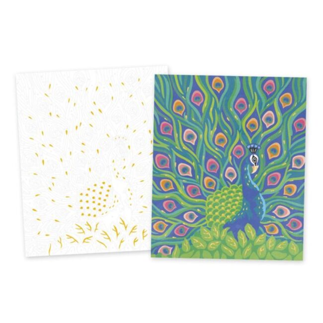 Pintura por números. Pájaros fabulosos de Janod - Imagen 6