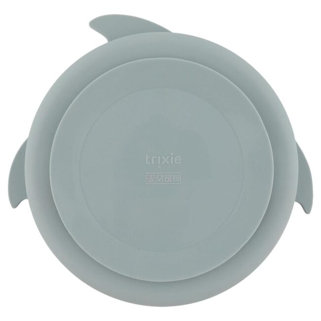 Plato con ventosa y 3 compartimentos Trixie Tiburón - Imagen 2