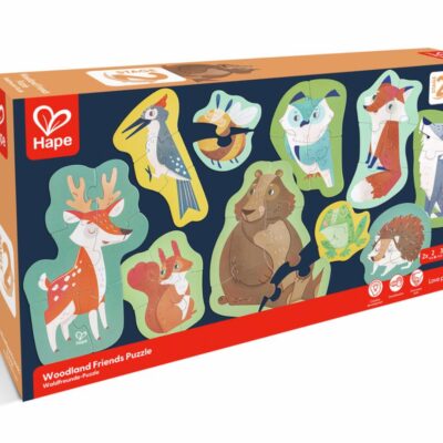 Puzle de amigos del bosque de Hape