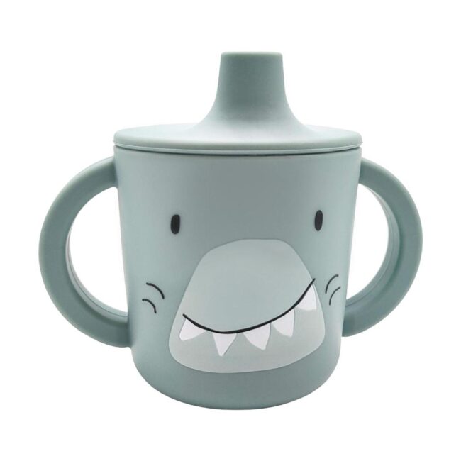 Taza silicona Trixie Tiburón