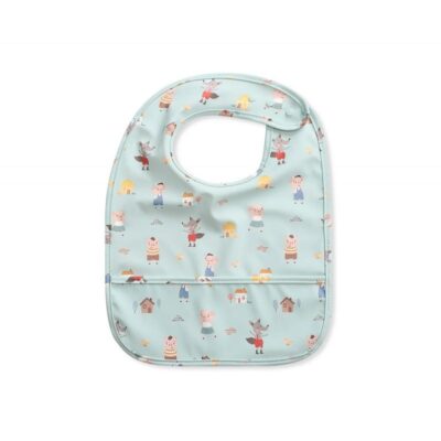 Babero impermeable The three little pigs de Tutete
