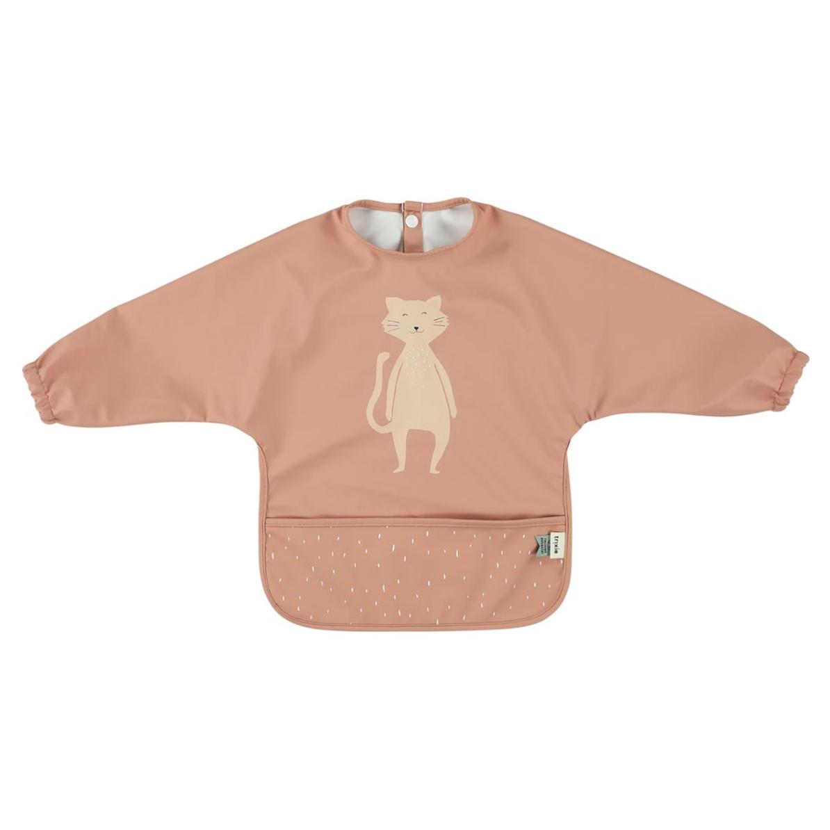 Babero impermeable con mangas Trixie Gato