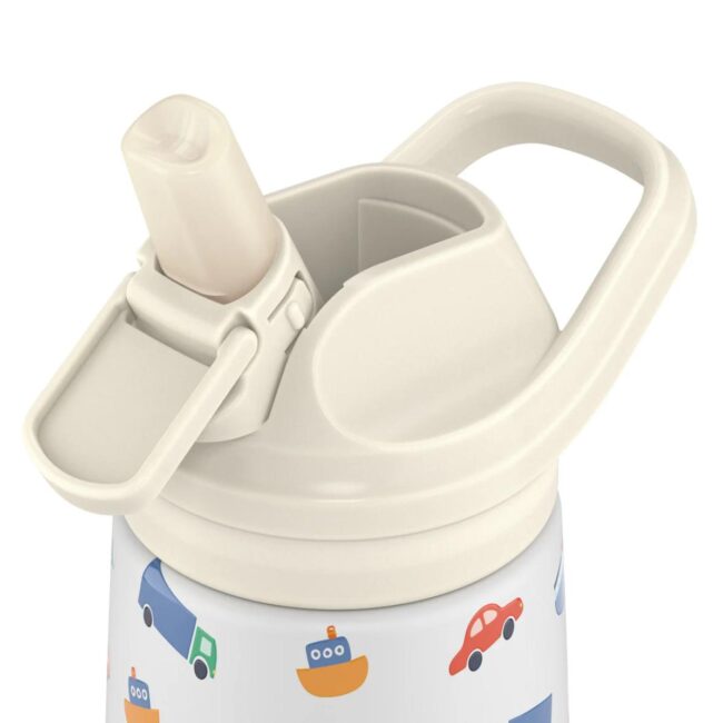 Botella térmica Kiddies de Cool Bottles de 350ml Little wheels - Imagen 3