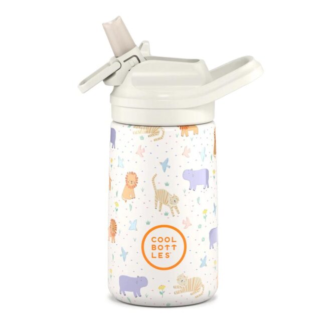Botella térmica Kiddies de Cool Bottles de 350ml Roar time