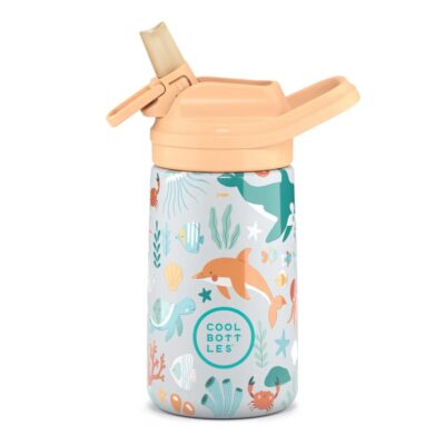 Botella térmica Kiddies de Cool Bottles de 350ml Underwater world