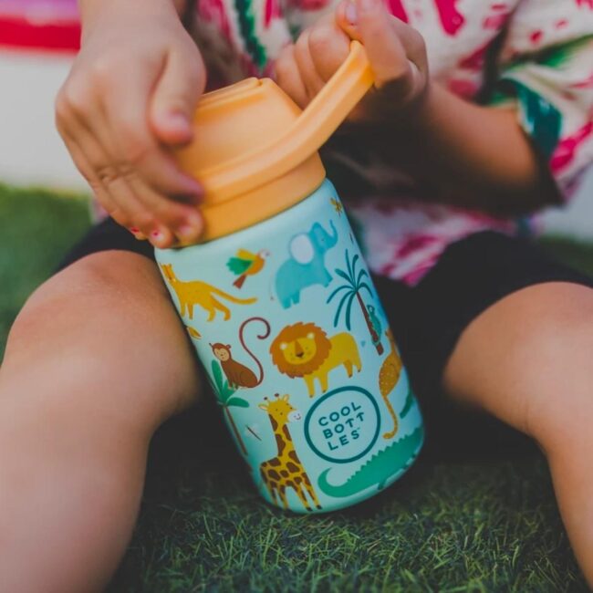Botella térmica Kiddies de Cool Bottles de 350ml Wild crew - Imagen 5
