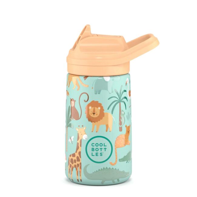Botella térmica Kiddies de Cool Bottles de 350ml Wild crew - Imagen 2