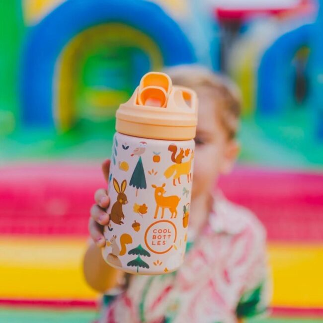 Botella térmica Kiddies de Cool Bottles de 350ml Woodland buddies - Imagen 5