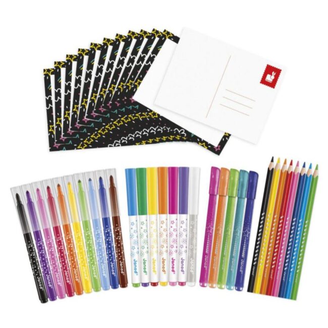 Estuche para colorear de Janod - Imagen 2