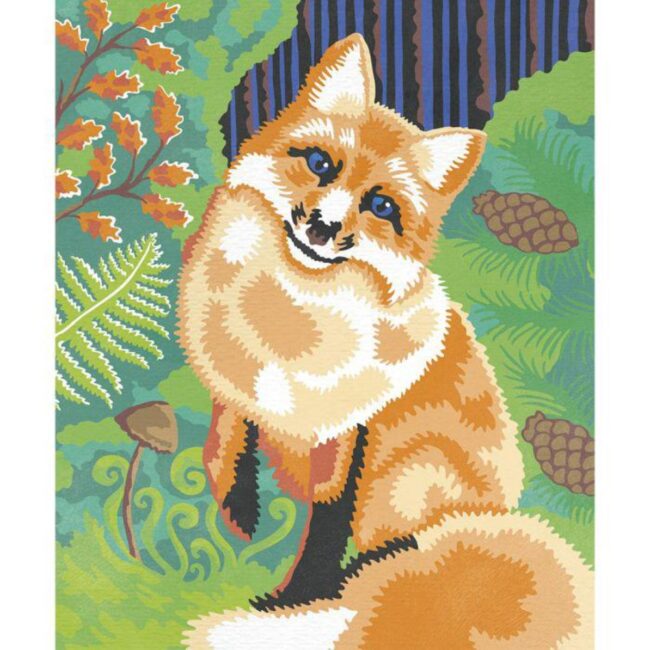 Pintura por números. Animales del bosque de Janod - Imagen 5