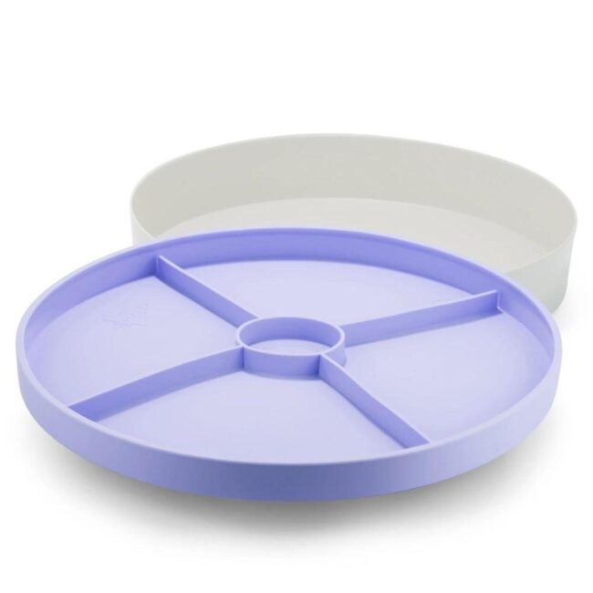 Bandeja sensorial lila de Jellystone