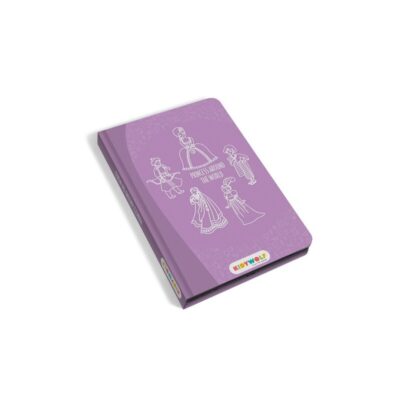 Kidydraw mini cuaderno de dibujo Princesas de Kidywolf