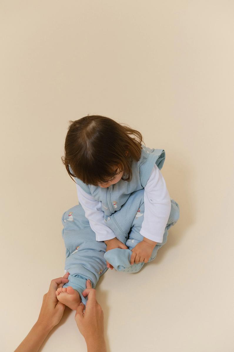 Saco de dormir con pies y mangas Duck family de Molis&Co - Imagen 5