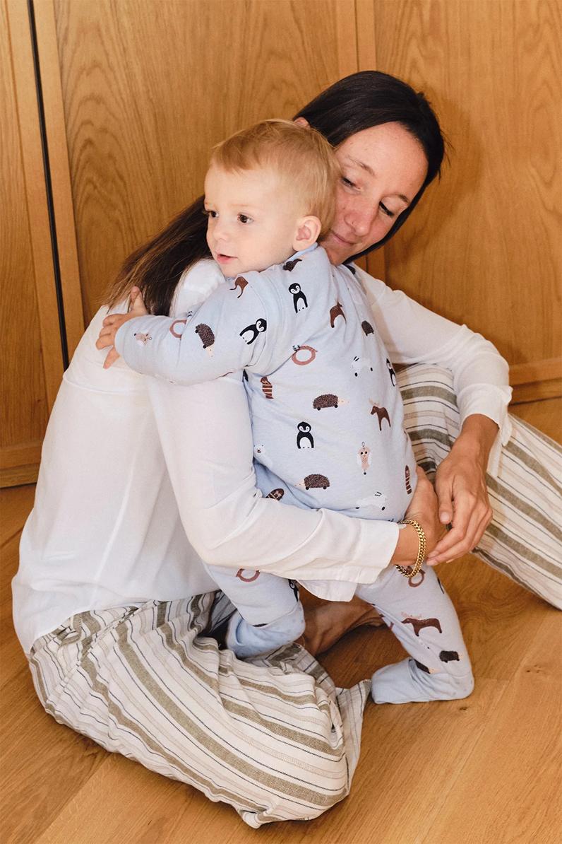 Saco de dormir con pies y mangas Winter animals de Molis&Co - Imagen 8