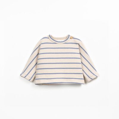 Jersey de punto a rayas azul de Play Up
