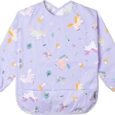 Babero manga larga Bosque encantado de Babaté