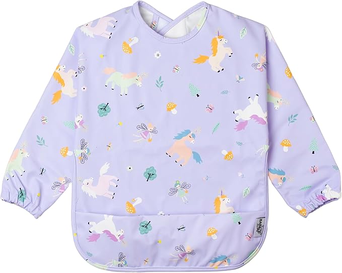 Babero manga larga Bosque encantado de Babaté