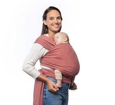 Fular elástico portabebés Boba Wrap dusty pink