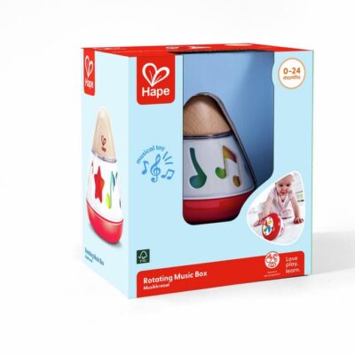 Caja de música giratoria de Hape