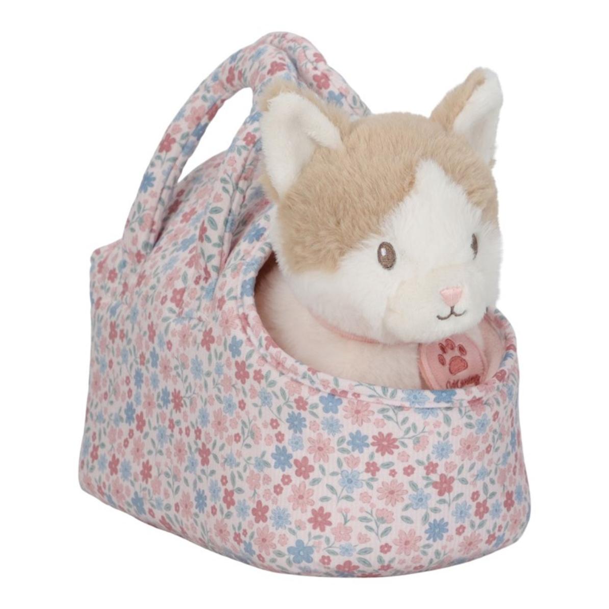 Gatito de peluche Marley con bolsa de Little Dutch - Imagen 5