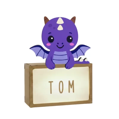 Lámpara personalizable dragón de Vintiún