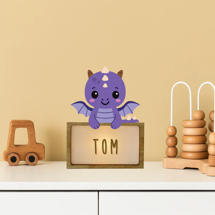 Lámpara personalizable dragón de Vintiún - Imagen 2